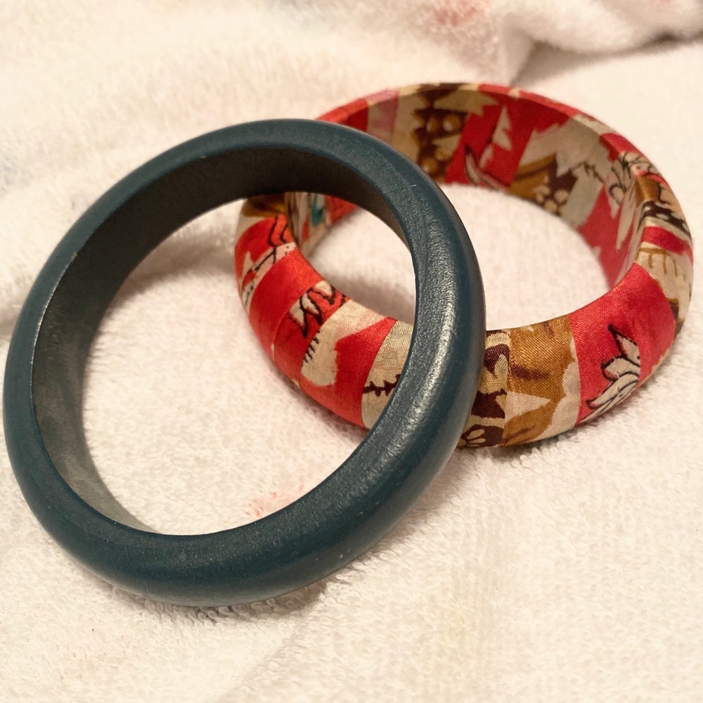 Wooden bracelets